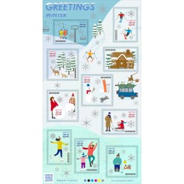 【Stamps】Winter (2019 - 84円)