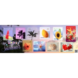 【Stamps】Summer (2020 - 63円)