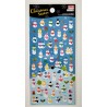 【Stickers】Colorful Snowman 703