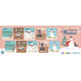 【Stamps】Winter Greetings...